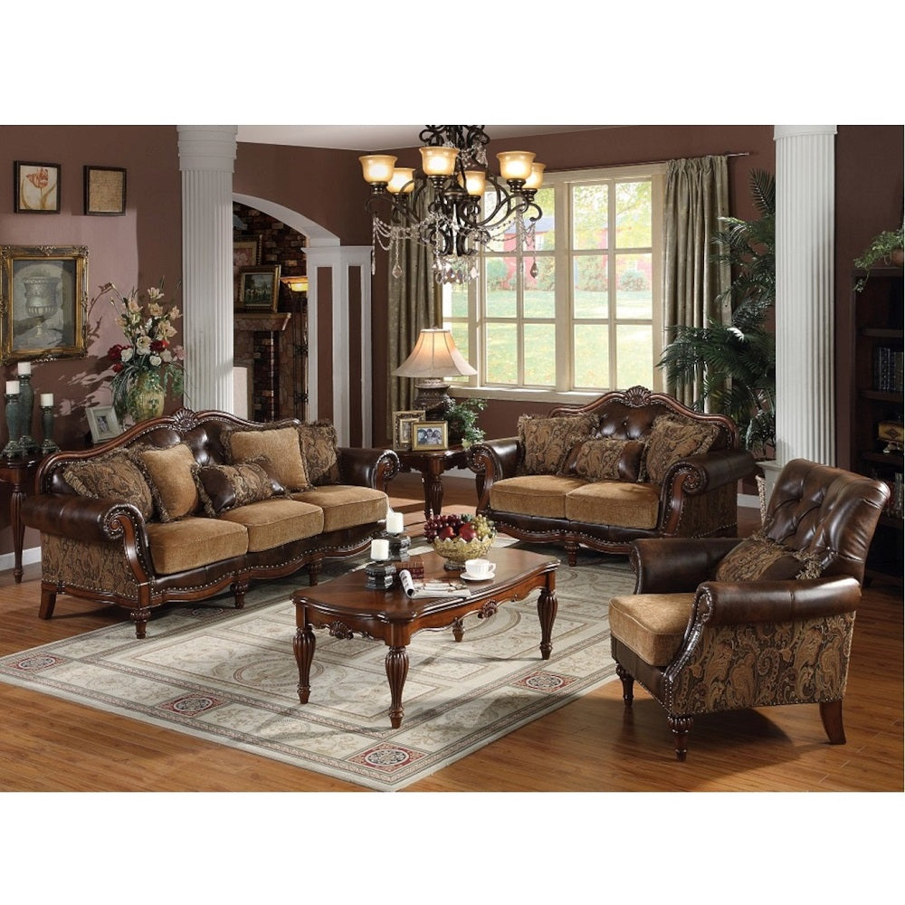 Dreena Loveseat w/3 Pillows