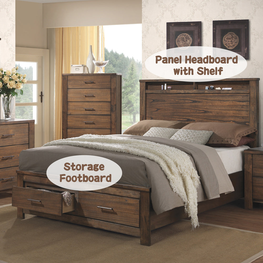 Merrilee Eastern King Bed w/Storage