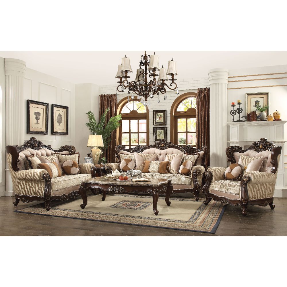 Shalisa Sofa w/7 Pillows(Same LV01585)