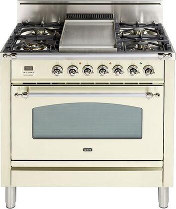 LG LSGL5831F - 5.8 cu. ft. Gas Single OvenSlide-in Range, EasyClean plus Self Clean, ThinQ, Printproof StainlessSteel