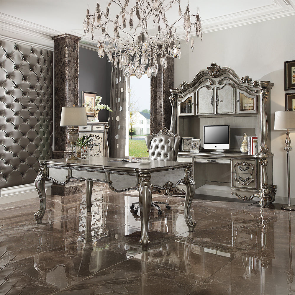 Versailles Executive Computer Desk w/Hutch