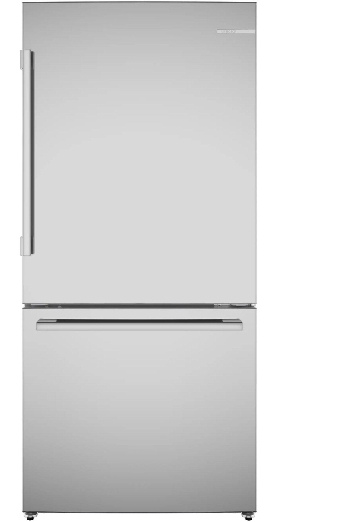 Bosch B33CM10SNS - 100 Series, Freestanding Bottom Freezer Refrigerator, Stainless steel (with anti-fingerprint), Total No Frost