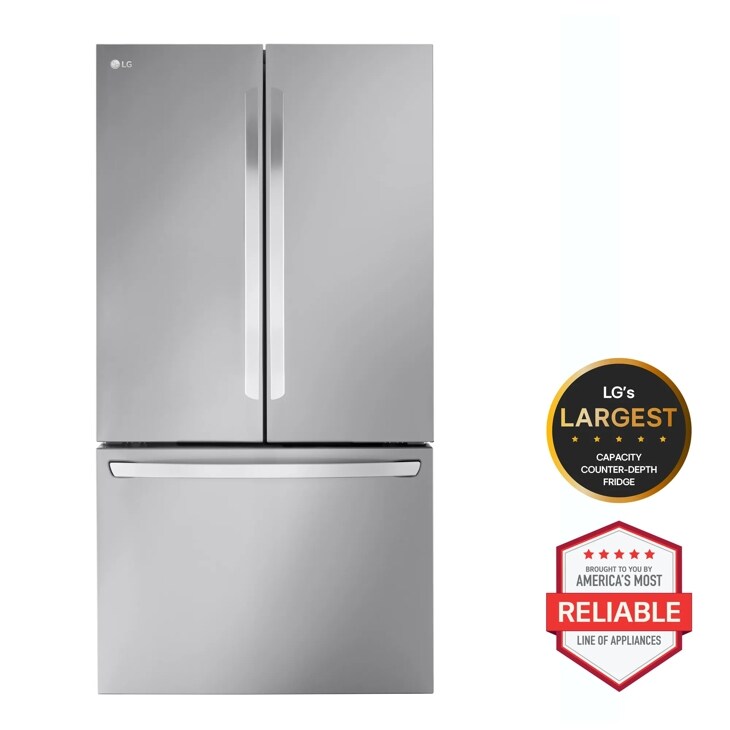 LG LRFLC2706S - 27 cu. ft. Smart Counter-Depth MAX French Door Refrigerator
