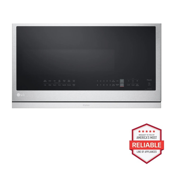 LG MVEL2137F - 2.1 cu. ft. Smart Over-the-Range Microwave with ExtendaVent2.0 & EasyClean