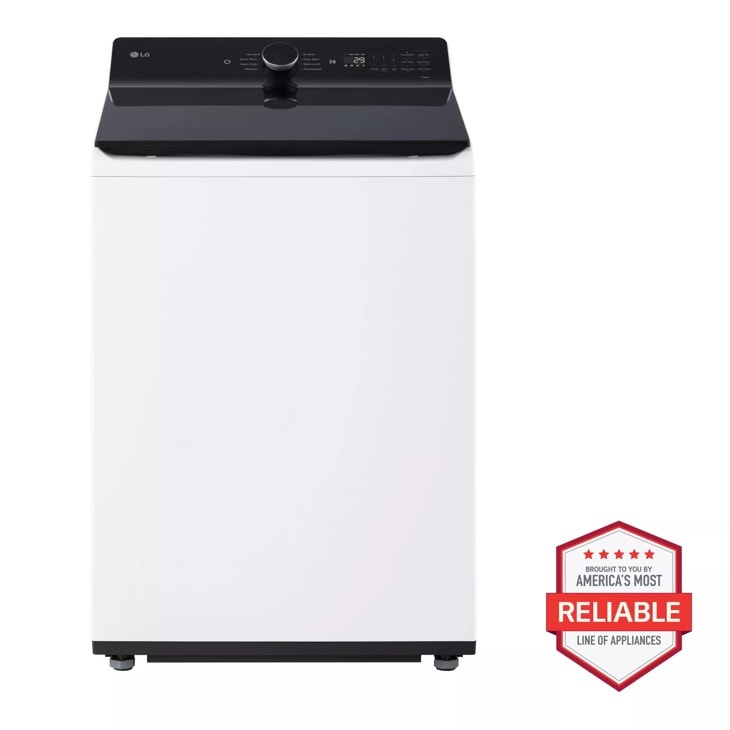 LG WT8400CW - 5.5 cu. ft. Mega Capacity Smart Top Load Washer with Impeller, EasyUnload & AI Sensing