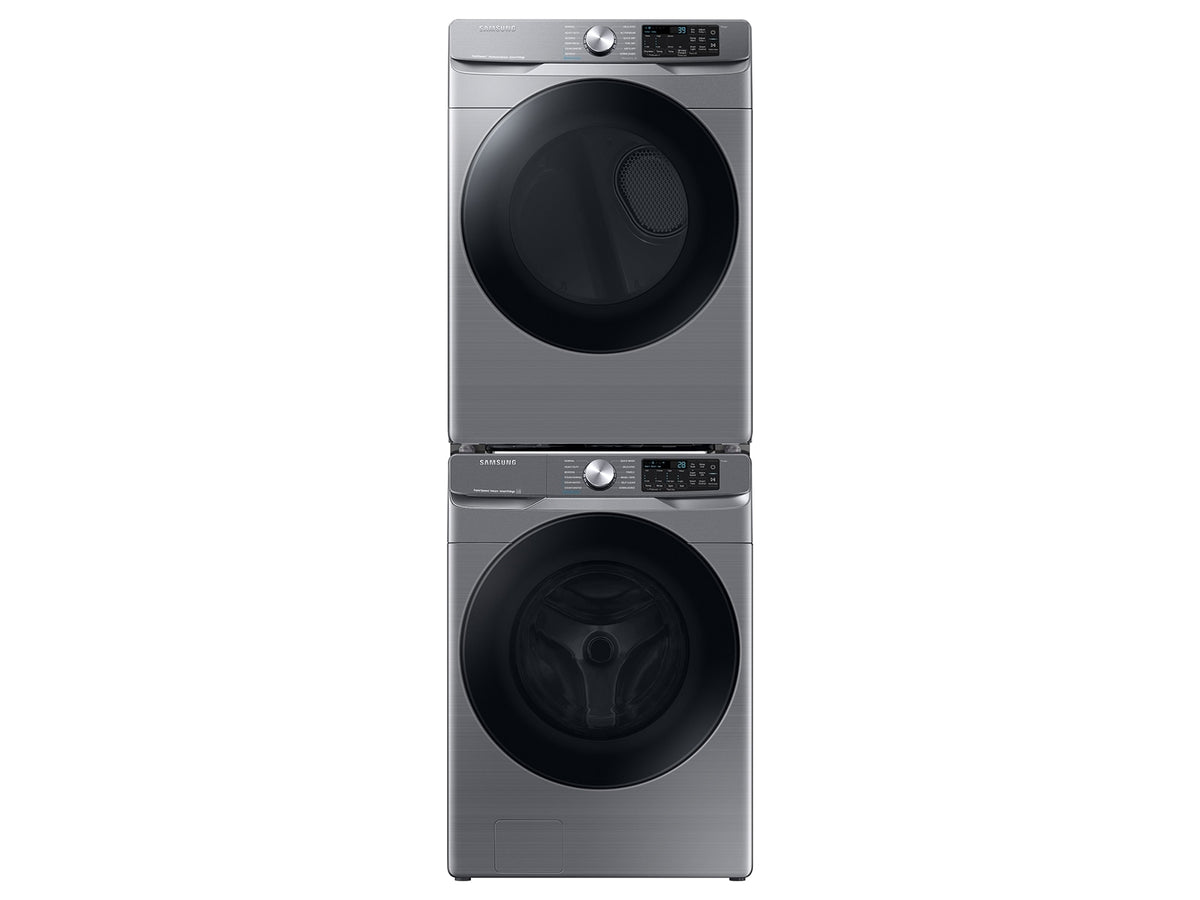 Samsung DVE45B6300P - 7.5 cu. ft. Smart Electric Dryer with Steam Sanitize+ in Platinum