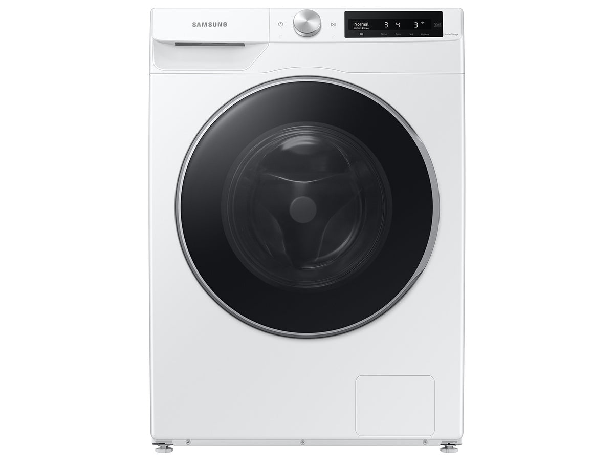 Samsung WW25B6900AW - 2.5 cu. ft. Compact Front Load Washer with AI Smart Dial and Super Speed Wash in White