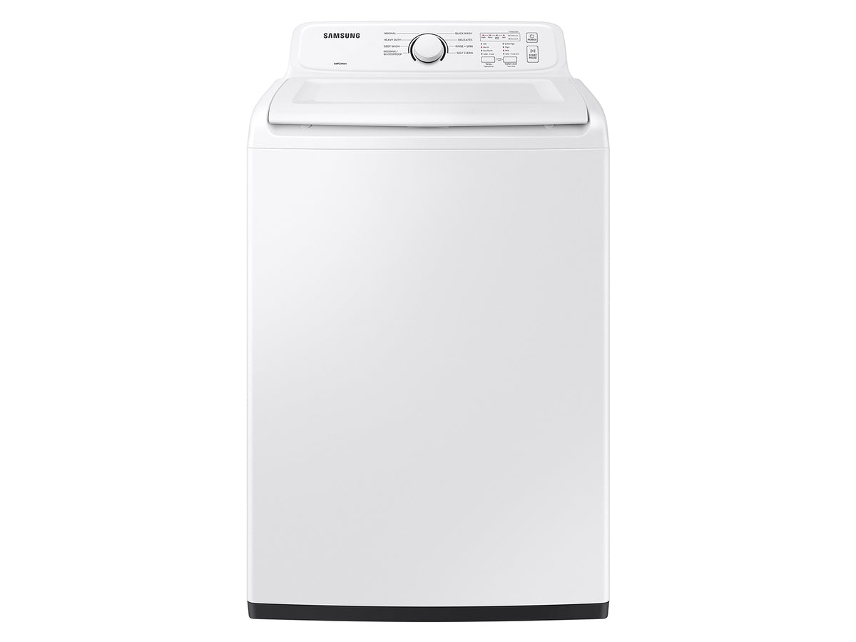 Samsung WA41A3000AW - 4.1 cu. ft. Capacity Top Load Washer with Soft-Close Lid and 8 Washing Cycles in White