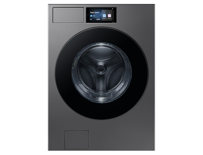 Samsung WF90F53ADS - Bespoke AI Front Load Washer AI Home 7" LCD Display | AI OptiWash+™ 5.3 cu.ft.
