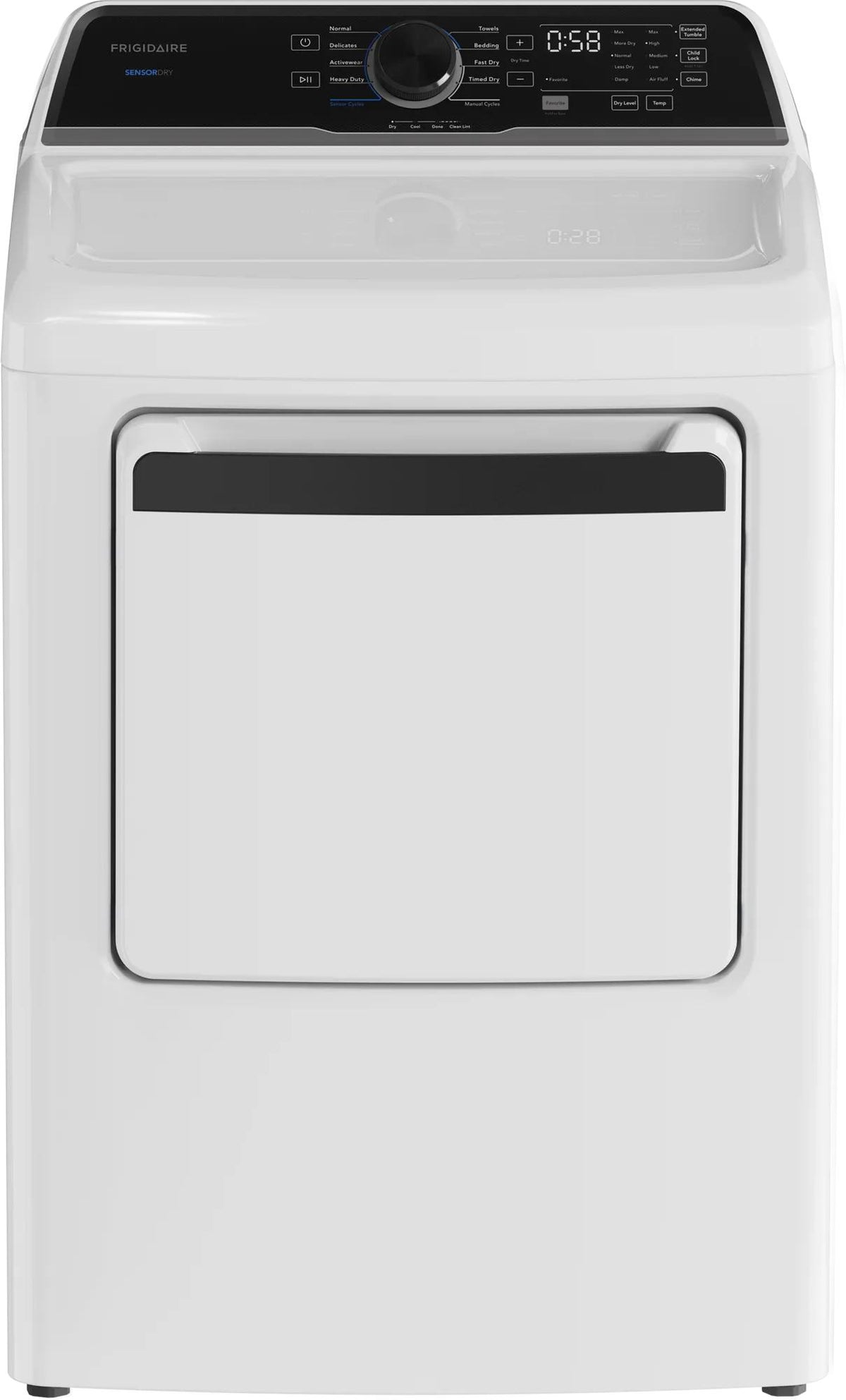 Frigidaire FLVE7523BW - 7 Cu. Ft. Electric Dryer