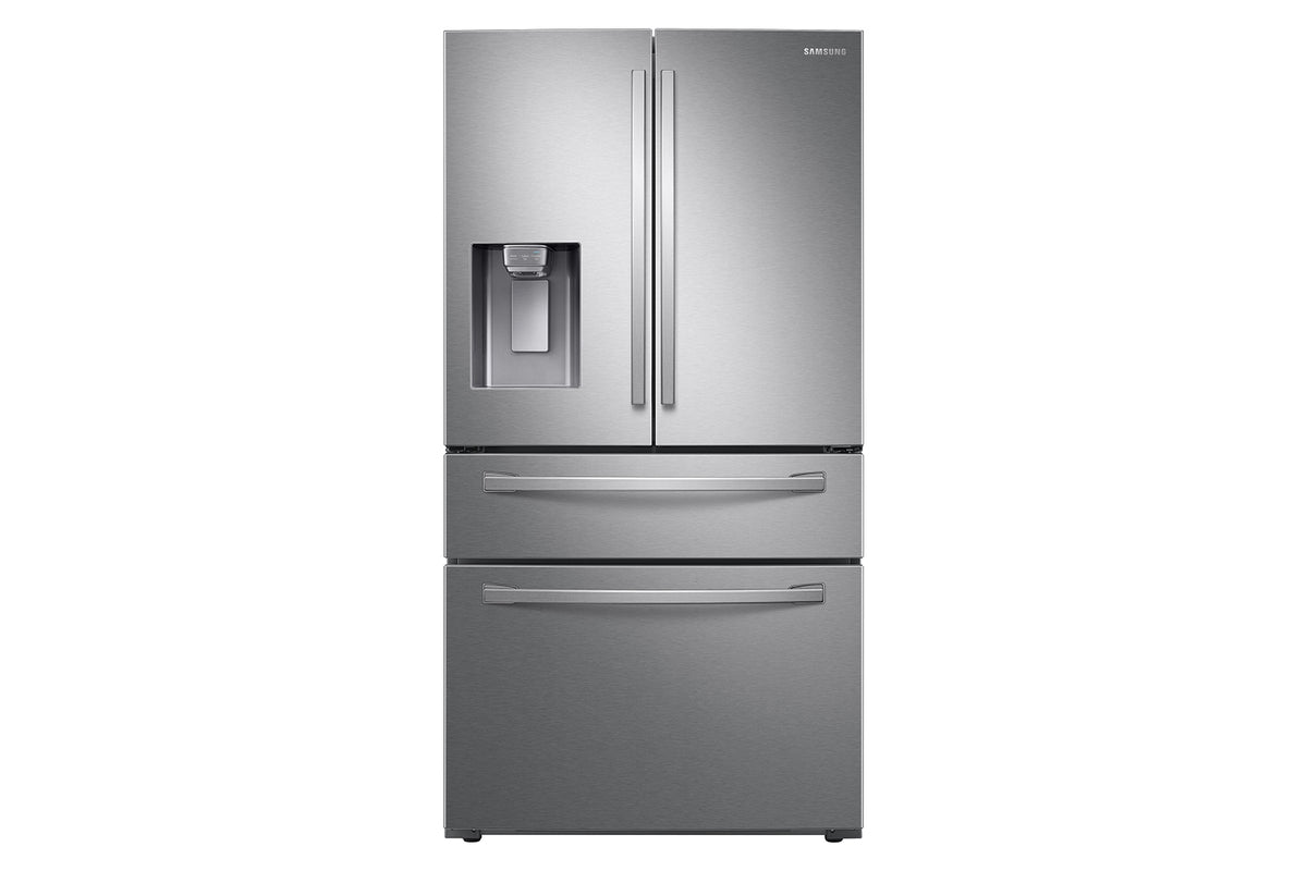 Samsung RF28R7201SR - 28 cu. ft. 4-Door French Door Refrigerator with FlexZone™ Drawer in Stainless Steel