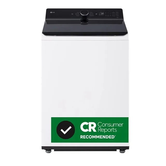 LG WT8405CW - 5.3 cu. ft. Mega Capacity Smart Top Load Washer with 4-Way Agitator, EasyUnload & AI Sensing