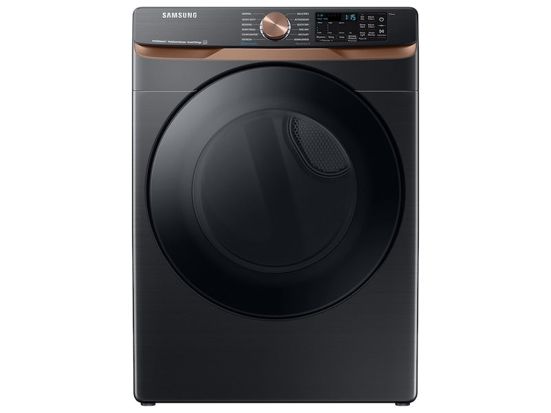 Samsung DVG50BG8300V - 7.5 cu. ft. Smart Gas Dryer with Steam Sanitize+ and Sensor Dry in Brushed Black