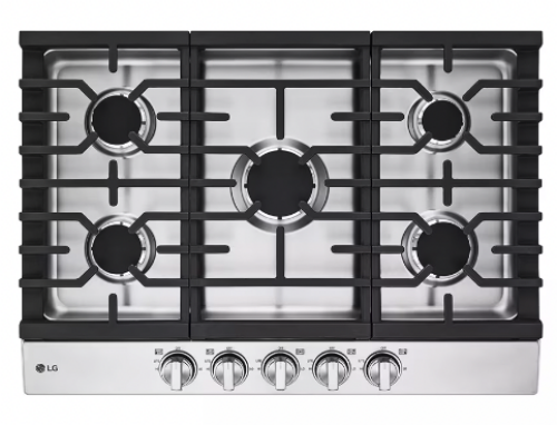 LG CBGJ3023S - 30” Gas Cooktop with UltraHeat™ 20K BTU Burner