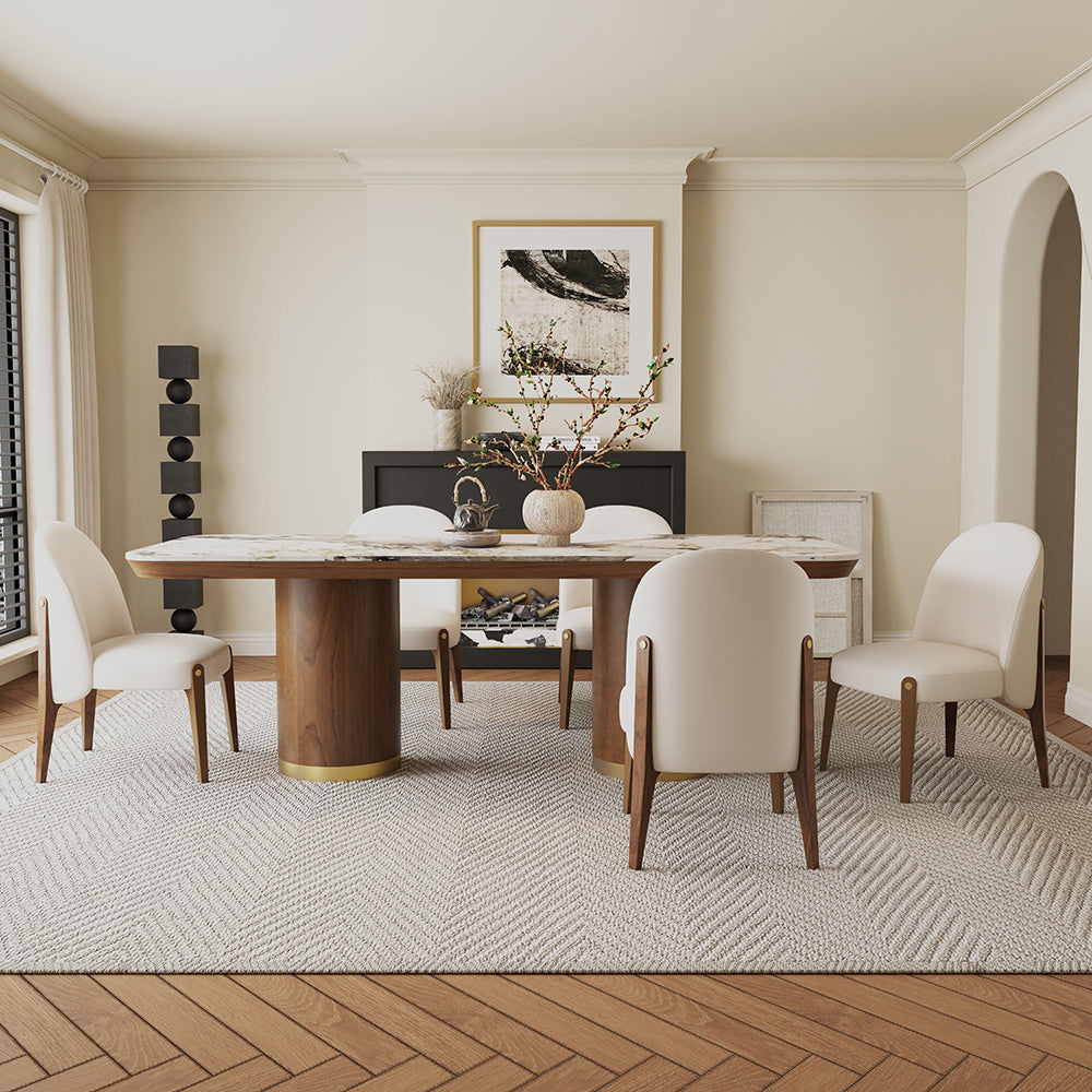 Willene Dining Table w/Ceramic Top