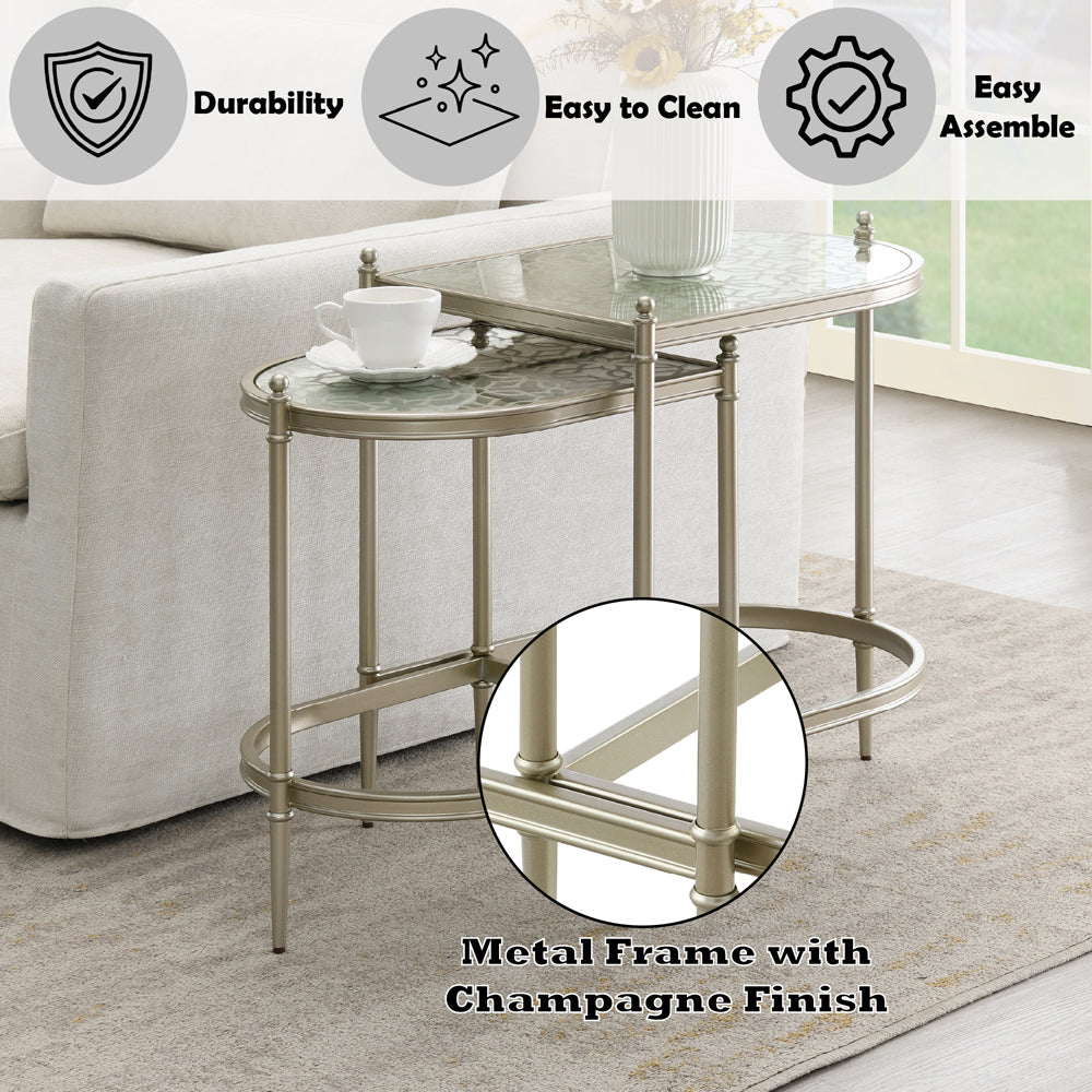 Zaba Nesting Table