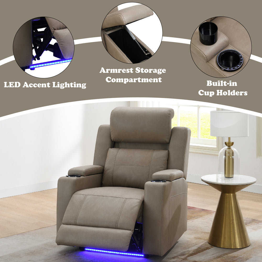 Lugo Power Motion Recliner w/Cup Holder