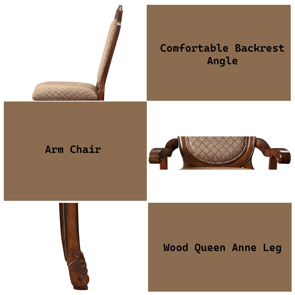 Chateau De Ville Arm Chair (Set-2)