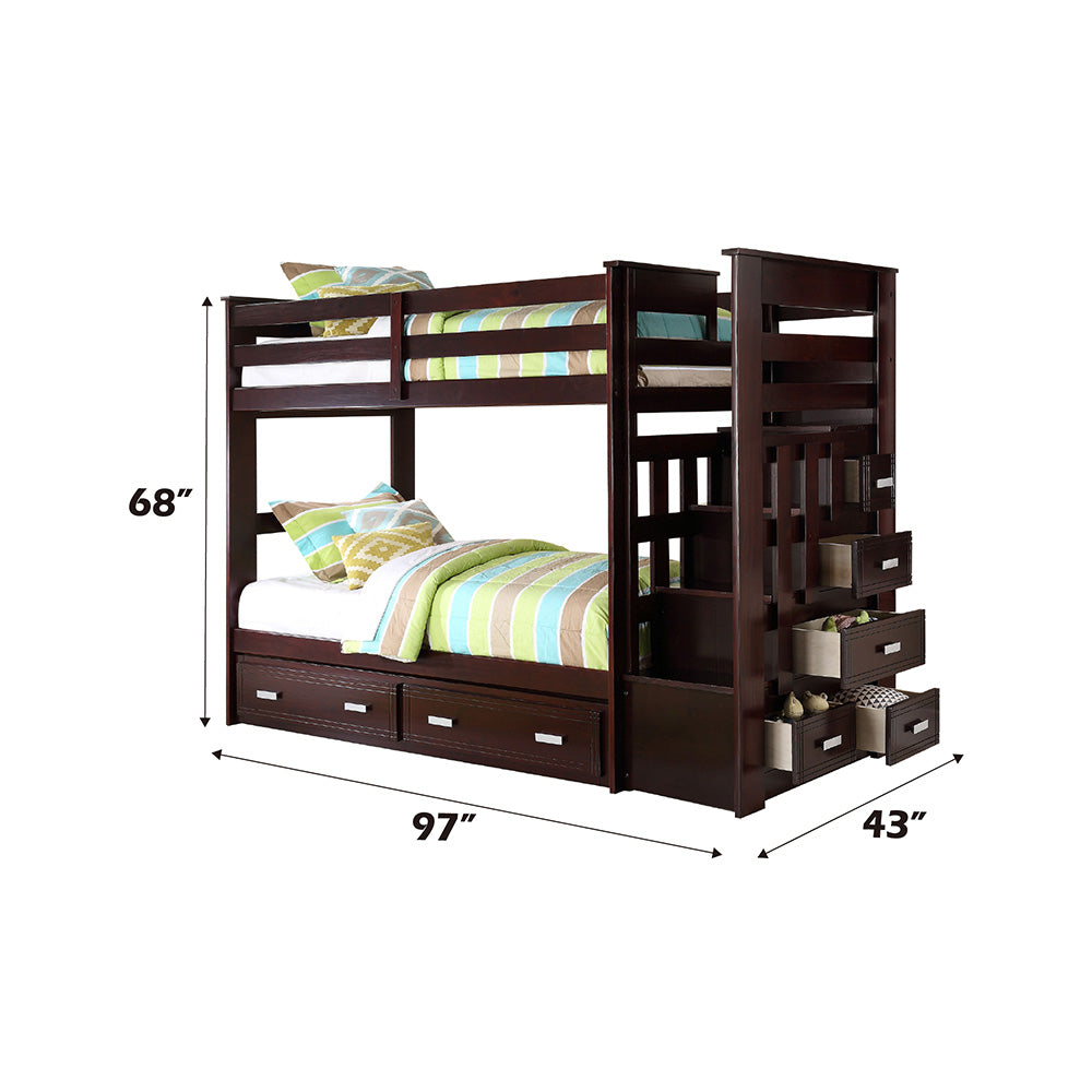 Allentown Bunk Bed (T/T) w/Trundle