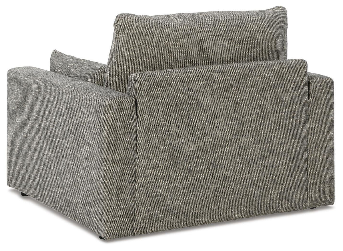 Dramatic Sofa, Loveseat, Oversized Chair and Ottoman