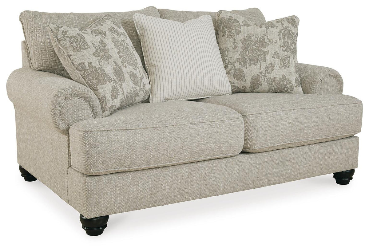 Asanti Loveseat and Ottoman