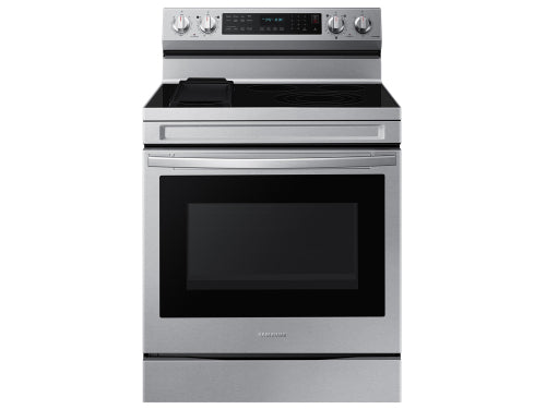 Samsung NE63D6711SR - 6.3 cu. ft. Smart Freestanding ENERGY STAR® Certified Electric Range with Air Fry and Griddle in Stainless Steel
