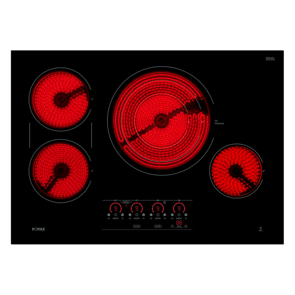 FOTILE InstantHeat™ Electric Cooktop Series