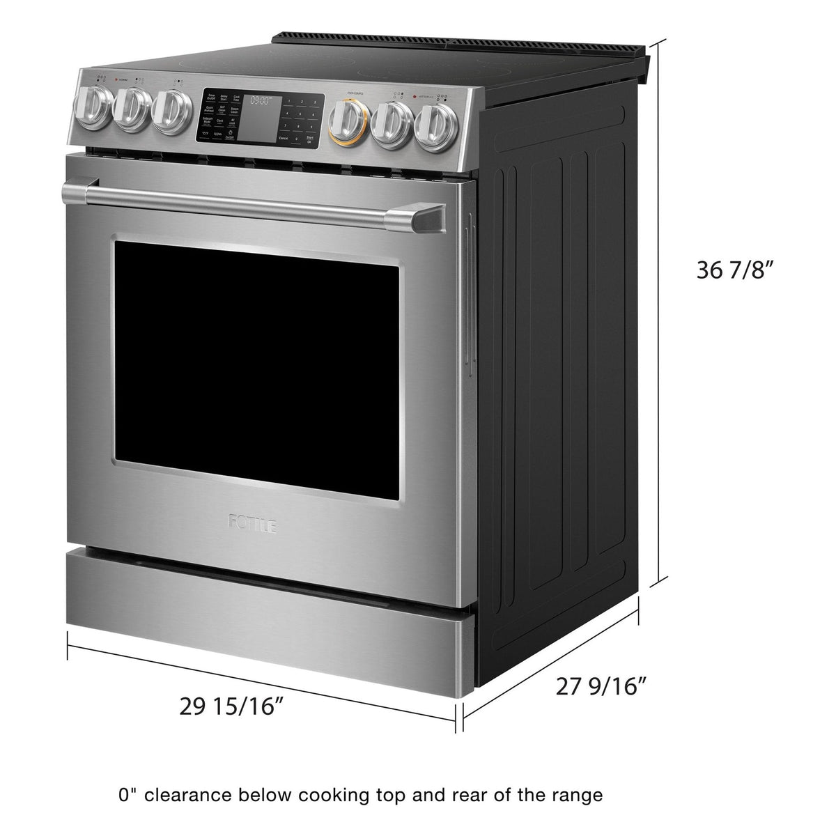 FOTILE FreshBake™ 30" Electric Range ∙ Model RES30552