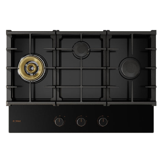 FOTILE 30" Tempered Glass Tri-Ring Gas Cooktop Series | GLG30301