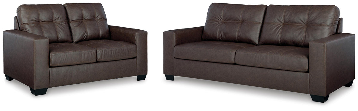 Barlin Mills Sofa and Loveseat