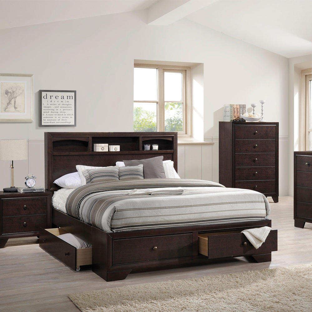Madison II Queen Bed w/Storage