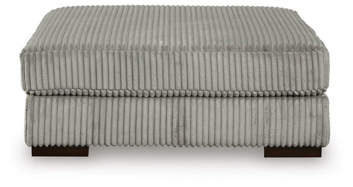 Lindyn 4-Piece Sectional with Chaise and Oversized Accent Ottoman