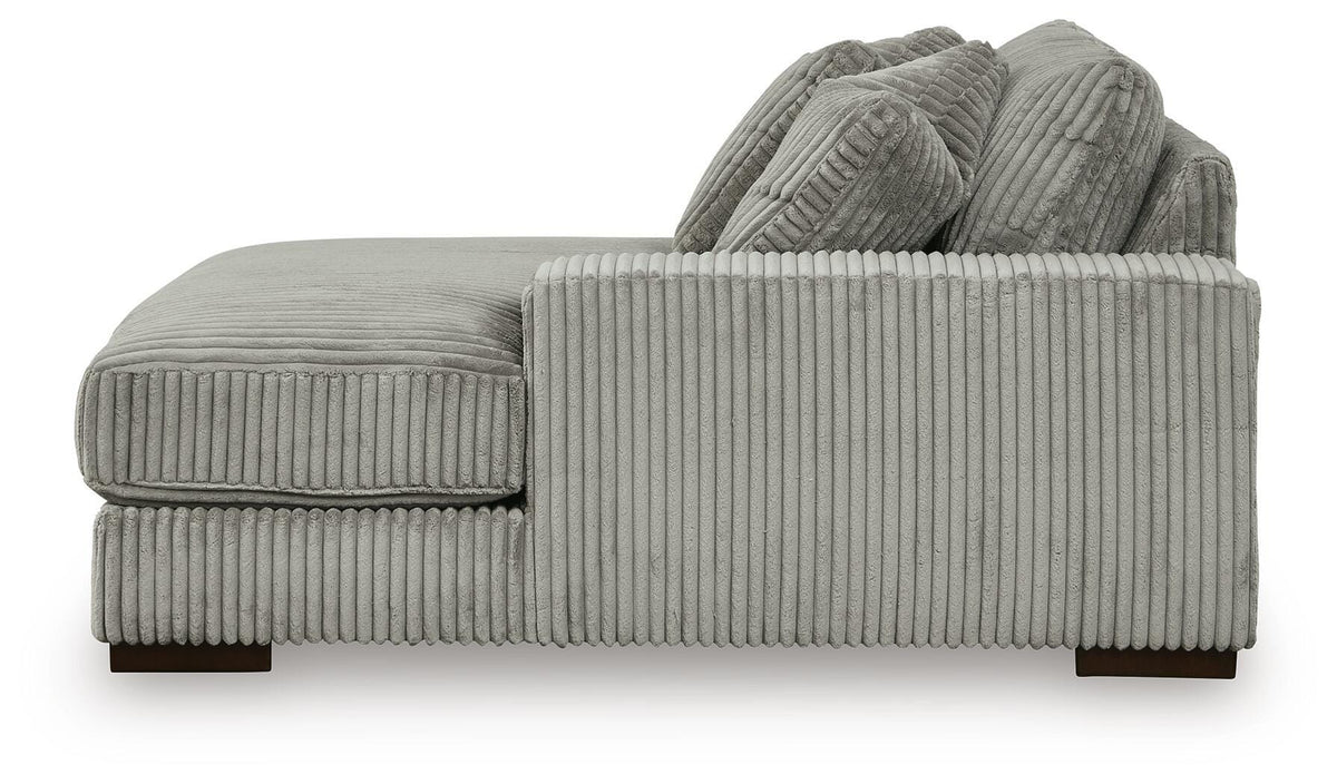 Lindyn 4-Piece Sectional with Chaise and Oversized Accent Ottoman