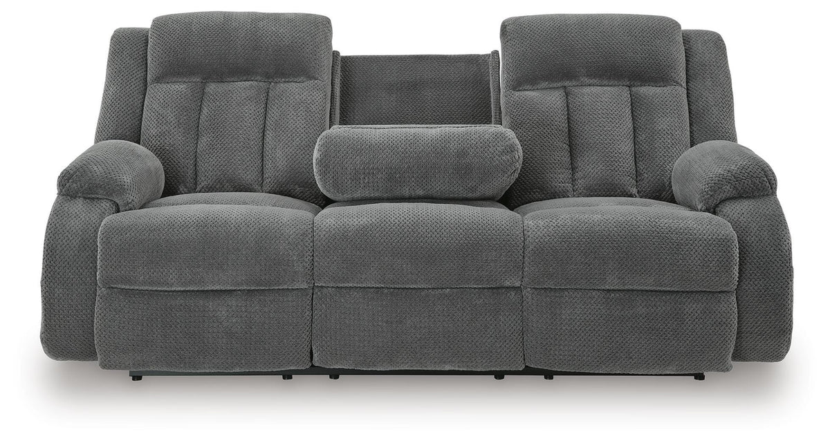Observation Power Reclining Sofa with Drop Down Table