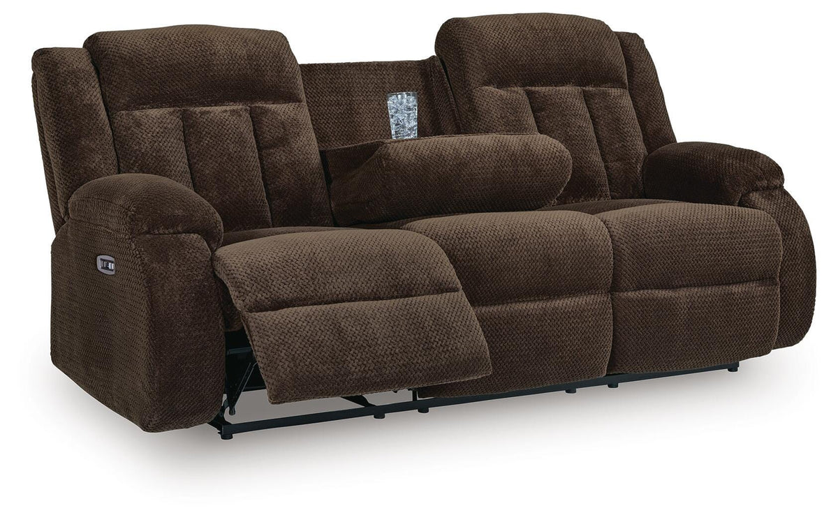 Observation Power Reclining Sofa with Drop Down Table