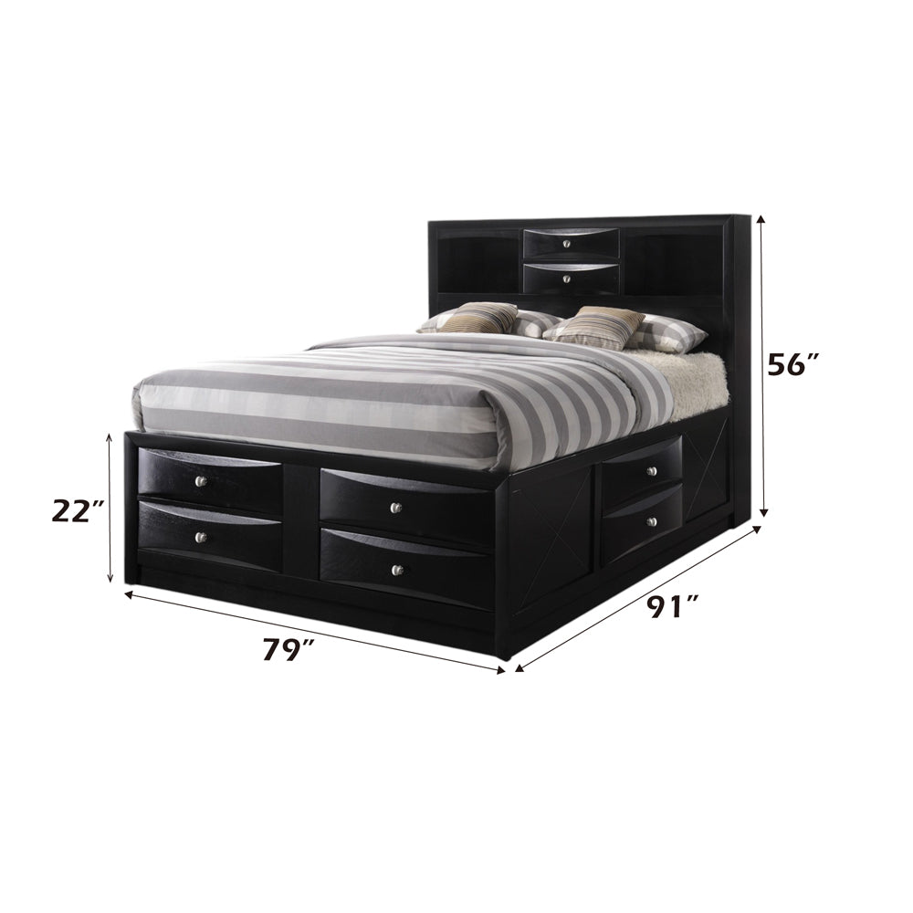Ireland Eastern King Bed w/Storage