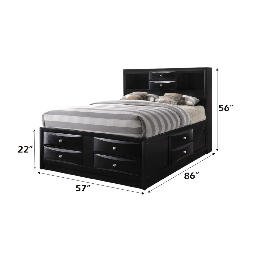 Ireland Full Bed w/Storage
