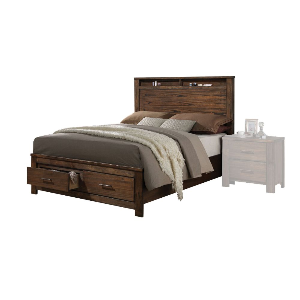 Merrilee Eastern King Bed w/Storage