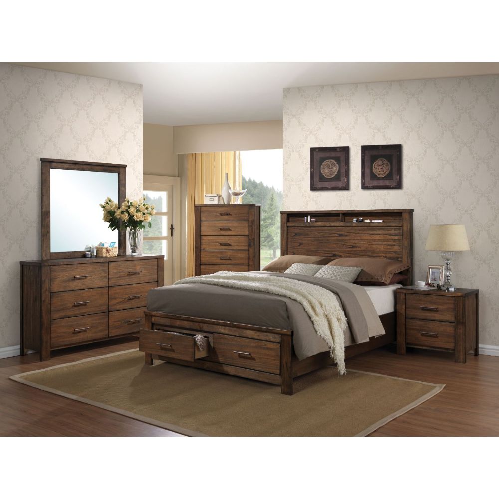 Merrilee Eastern King Bed w/Storage
