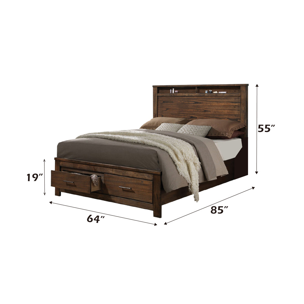 Merrilee Queen Bed w/Storage