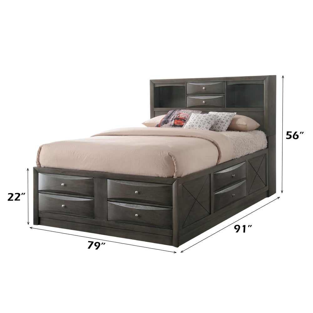 Ireland Eastern King Bed w/Storage