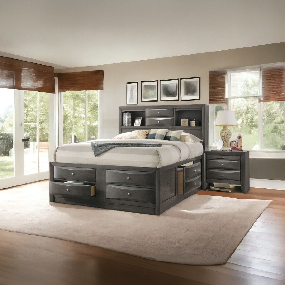 Ireland Full Bed w/Storage