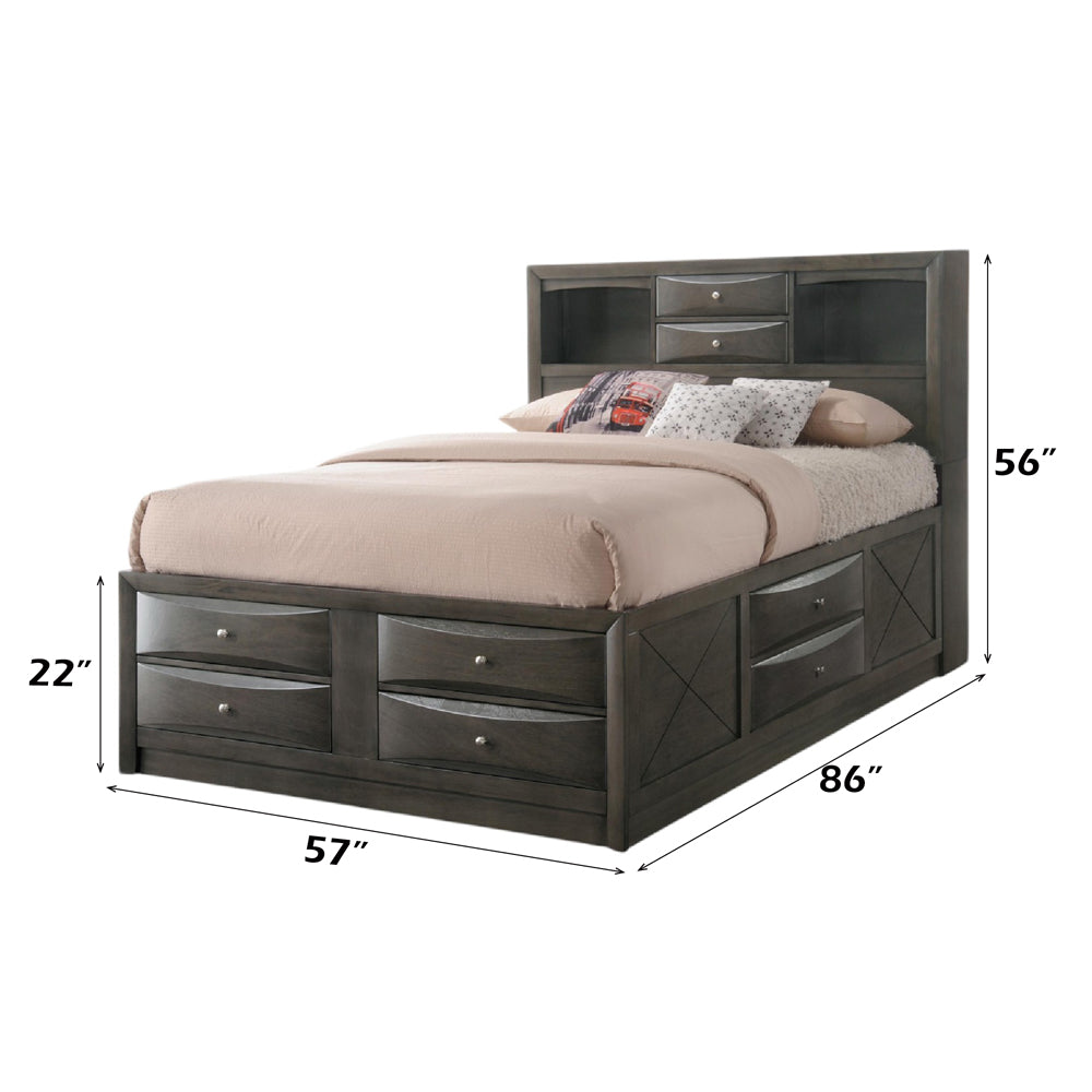 Ireland Full Bed w/Storage