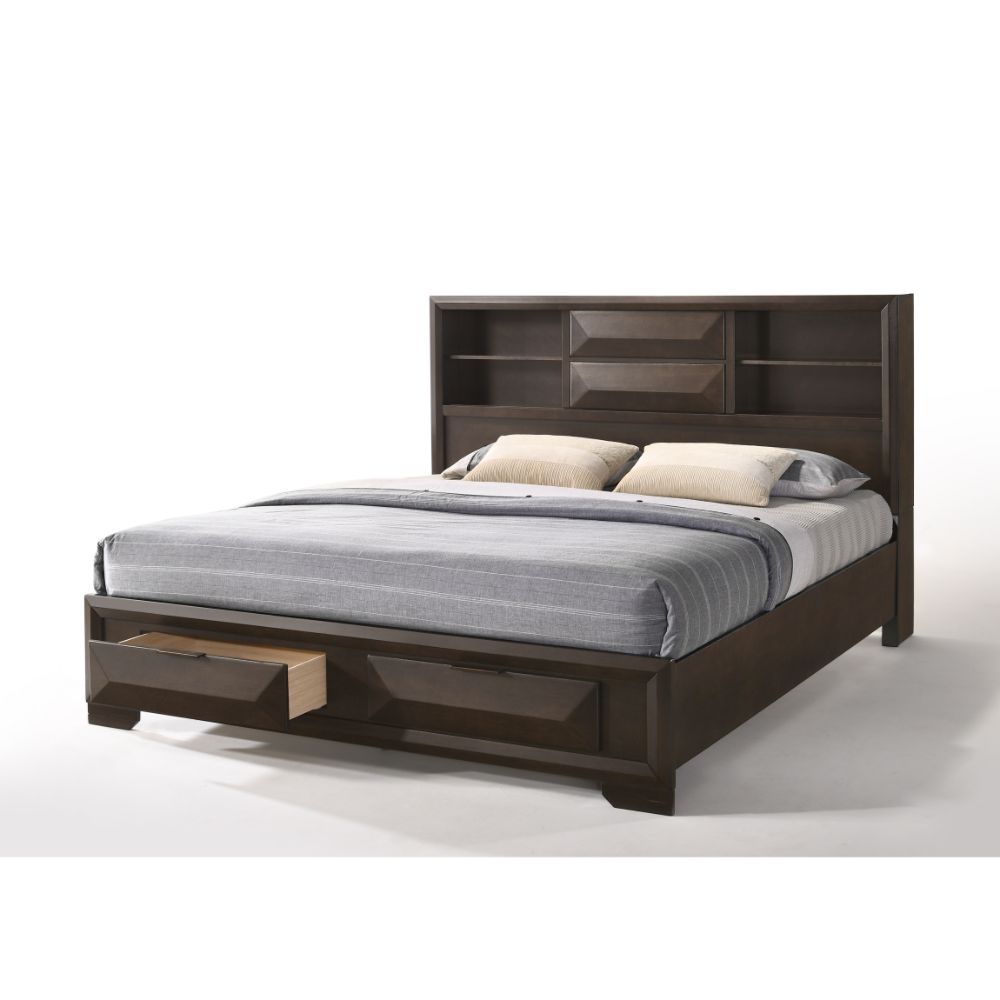 Merveille Eastern King Bed w/Storage