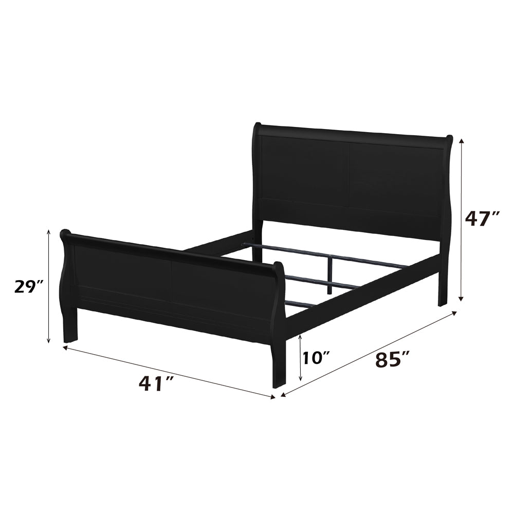 Louis Philippe Twin Bed
