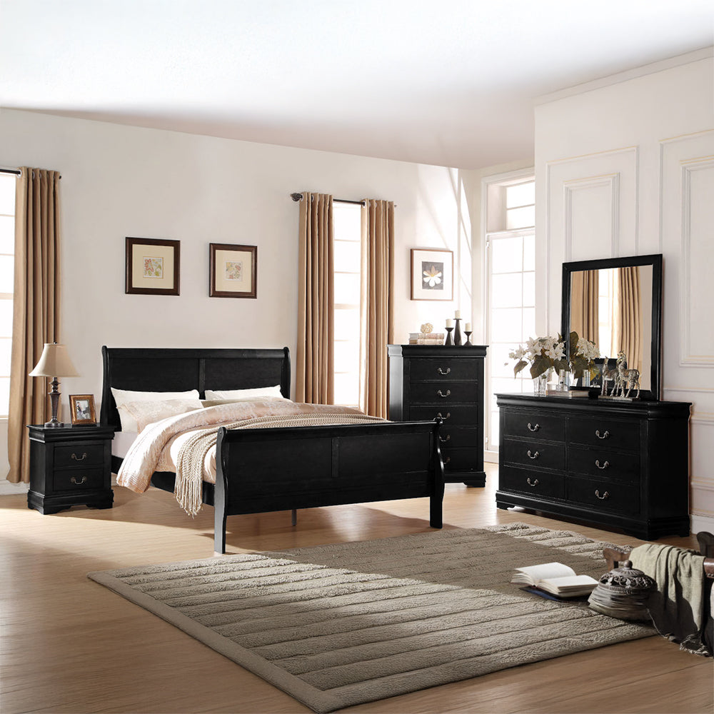 Louis Philippe Twin Bed