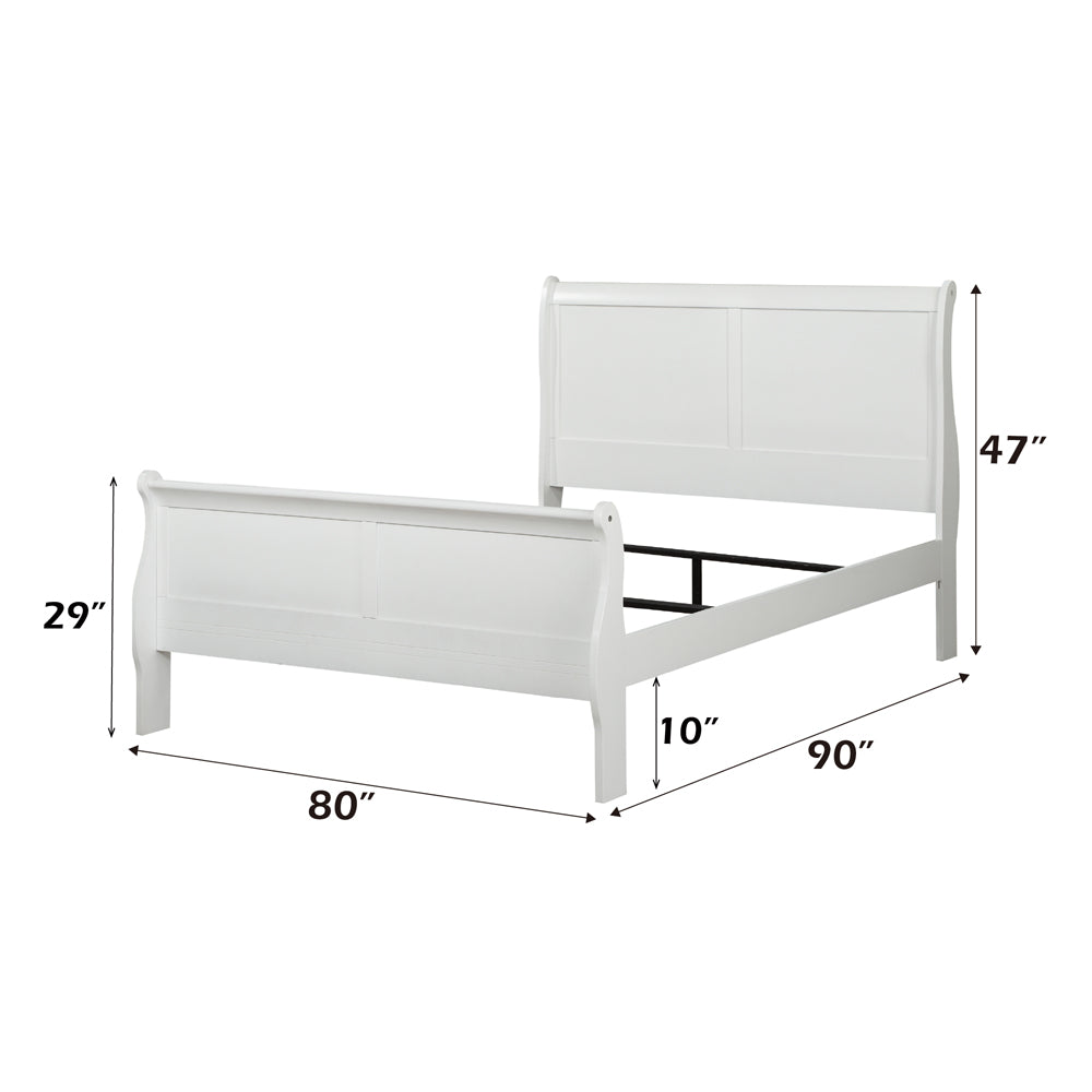Louis Philippe Eastern King Bed