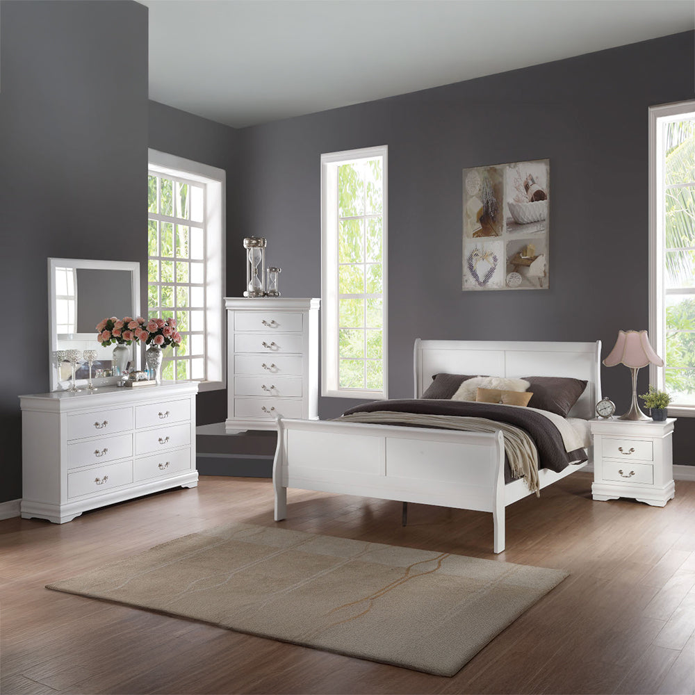 Louis Philippe Eastern King Bed
