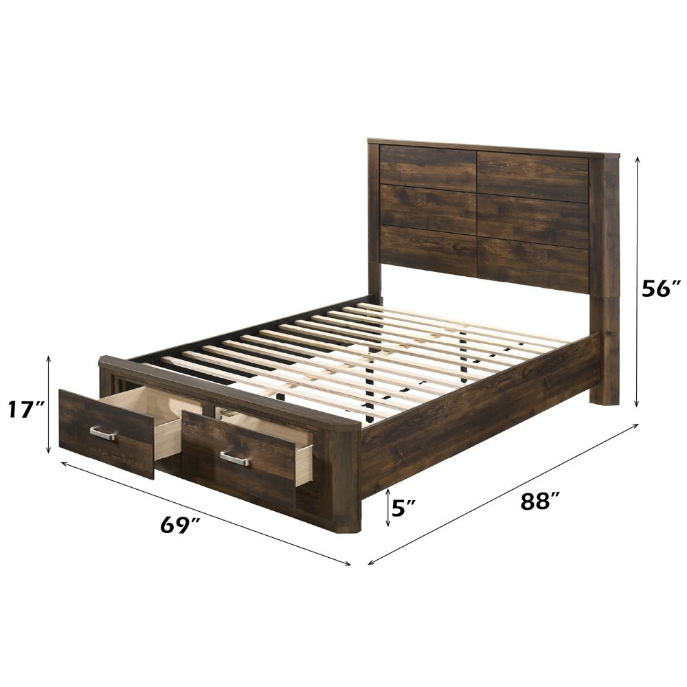 Elettra Queen Bed w/Storage