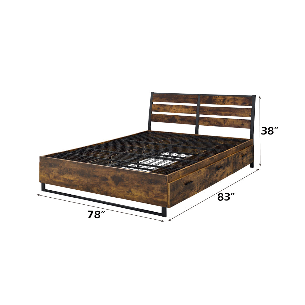 Juvanth Eastern King Bed w/Storage
